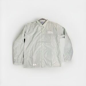 NWT Russell Athletic Men's XL Windbreaker Shirt Jacket Mint Green Pockets